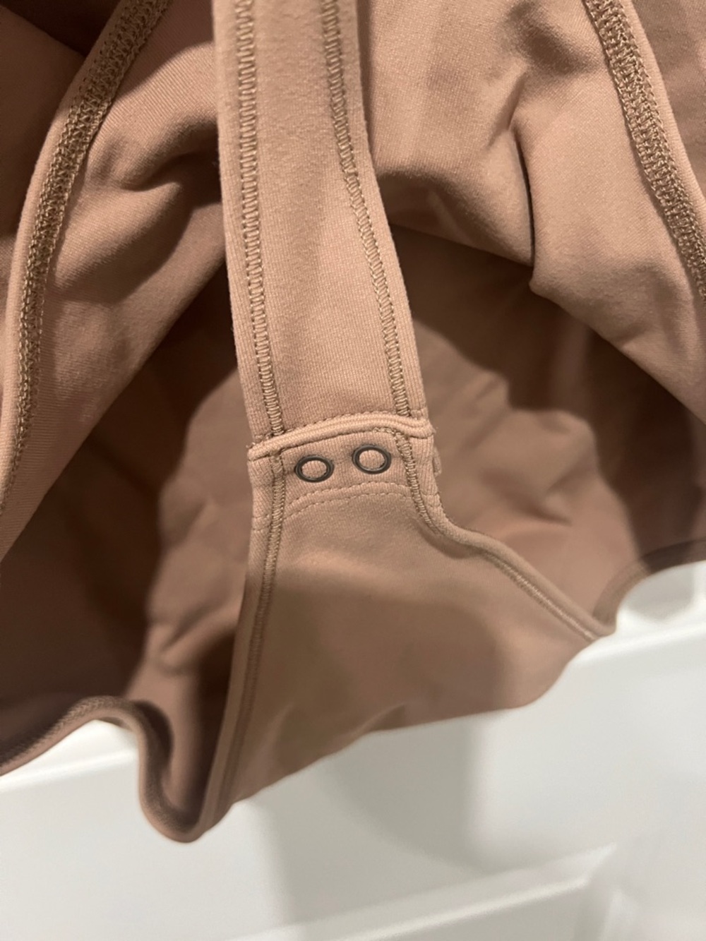 Abercrombie & Fitch Soft A&F Collection Nude Brown Tank Top Size Medium - Picture 5 of 6